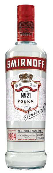 Smirnoff Vodka Red Label 37,5 % vol. No.21